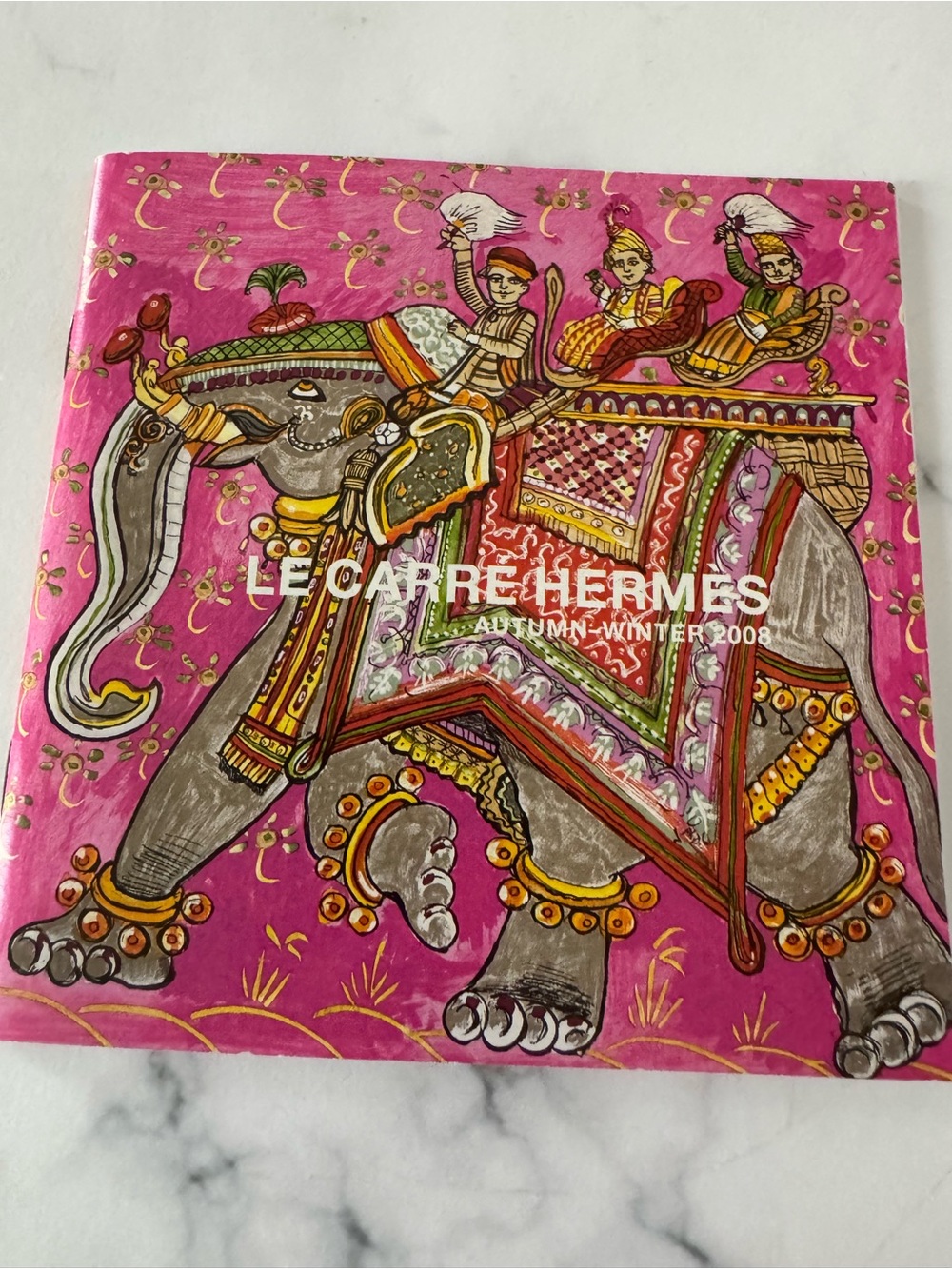 Hermes Le Care catalogue of scarves 2008
